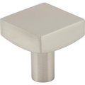 Jeffrey Alexander 1-1/8" Overall Length Satin Nickel Square Dominique Cabinet Knob 845SN